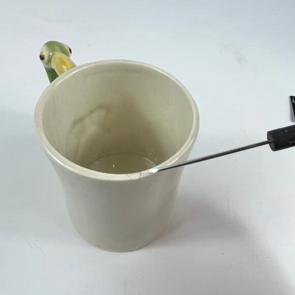 Cayman Islands Coffee Tea Mug Cup Travel Souvenir Mexico Bird In Hand Parrot - Picture 10 of 10